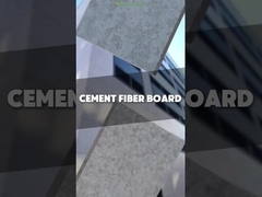 8mm/10mm Non Asbestos Fiber Cement Board for Modern Wall Panel Construction Material