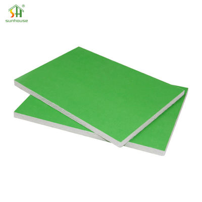 Buy Customized Green Fireproof Gypsum Boards With Fiberglass Reinforcement online manufacture
