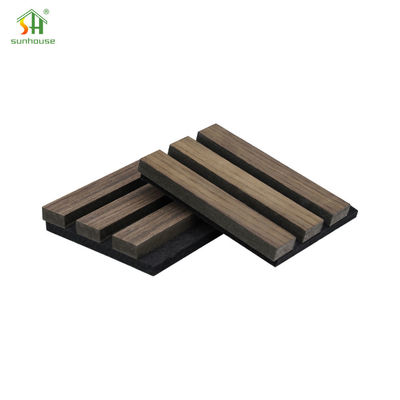 Buy Indoor Acoustic Fabric Wall Panels Soundproofing Oak Akupanel Wood Acoustic Panel online manufacture