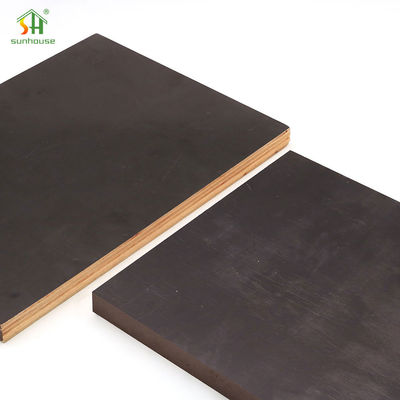 Buy Black Melamine Plywood Board 12mm 15mm 18mm 1220x2440mm Laminated Plywood Sheet online manufacture