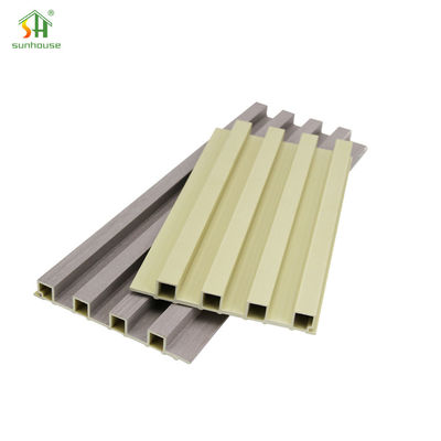Buy Waterproof WPC Wall Panel , Eco Friendly Wall Cladding For Outdoor Garden Decoration online manufacture