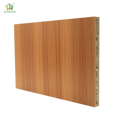 Buy 9mm 12mm 15mm Melamine Chipboard Veneer Fiberboard 4x8ft Melamine Particle Board online manufacture