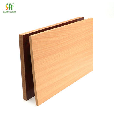 Buy MDF Medium Density Fibreboard Sheet 4x8 E0/E1 18mm MDF Melamine Film Sheet online manufacture