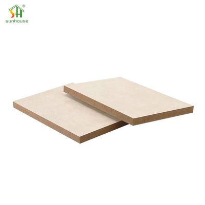 Buy Abrasion Resistant Melamine MDF Board 9mm Water Resistant MDF Medium Density Fiberboard online manufacture