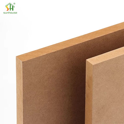 Buy Fire Resistant Melamine MDF Board 1/2 Inch Thick For Interior Furniture Decoration online manufacture