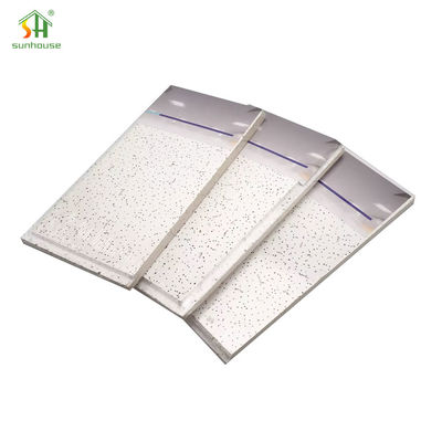Buy Eco Friendly Mineral Wool Ceiling Tiles Recycled Soundproof Boards For Green Construction online manufacture