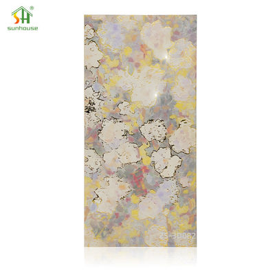 Buy Marble Texture PMMA Acrylic Wall Panel Customized For Decorative Wall online manufacture