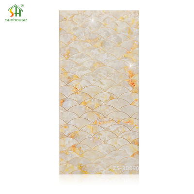 Buy Eco Friendly Acrylic Wall Panel 5D Dynamic Marbling Texture Wall Panels UV Protection online manufacture