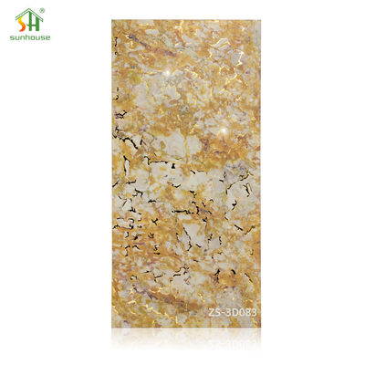 Buy Premium 5D Marble Acrylic Wall Panels For Commercial Spaces / Residential Projects online manufacture