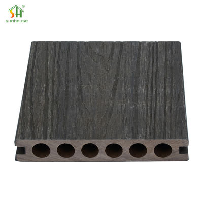 Buy OEM ODM Outdoor Composite Wood Flooring , WPC Composite Decking Tiles online manufacture