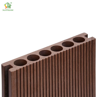 Buy WPC Composite Deck Flooring UV Resistant Fade Proof WPC Floor Decking online manufacture