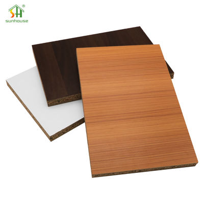 Buy Custom Particle Board Moisture Resistant Melamine Chip Board For Kitchen Cabinets Panel online manufacture