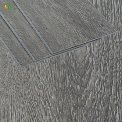 6mm Heavy Duty SPC Click Flooring With 2mm IXPE Padding Commercial Grade Waterproof Flooring