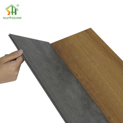 Buy Waterproof SPC Click Flooring With Textured Wear Layer And Rigid Core Planks For High Durability In Living Area online manufacture