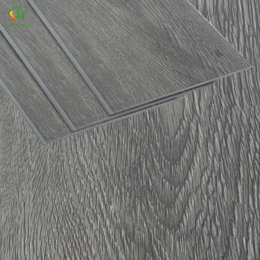 6mm Heavy Duty SPC Click Flooring With 2mm IXPE Padding Commercial Grade Waterproof Flooring