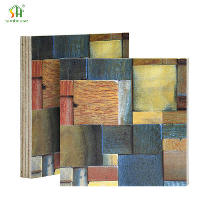 Plywood Melamine Plywood Board Interior Exterior Decoration Use for Building Construction Application Use