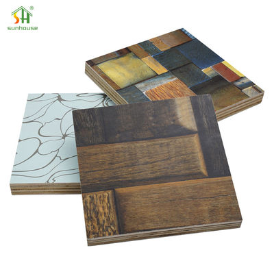 Moisture Resistant Melamine Plywood Melamine Plywood Board for Interior Exterior Decoration Use