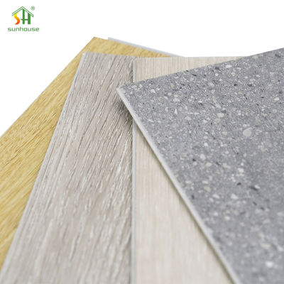 Rigid Core SPC Click Flooring Plank for Interior Exterior Decoration Use