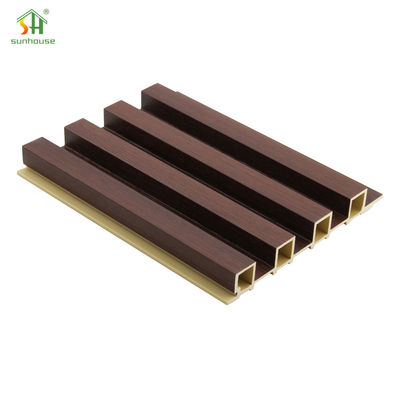 Good price Wood Grain WPC Wall Panel for Restaurant Shop Wall Decoration Application online