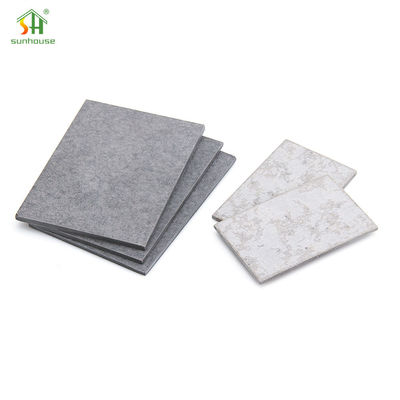 Harga yang bagus Cellulose Fiber Cement Board Soundproof 10mm tebal untuk dinding partisi panel sistem on line