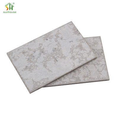 İyi bir fiyat. Ateş geçirmez Fiber Cement Board Kaplama Panelleri 6mm 8mm 12mm Dış Duvar Yenilenmesi için çevrimiçi