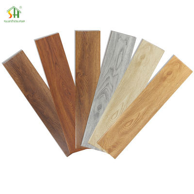 1220x180mm 8mm SPC Flooring Waterproof SPC Vinyl Click Flooring For Living Room Bedroom