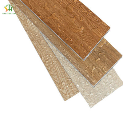 Qualité Plancher en vinyle SPC imperméable à l'eau 5 mm 48 pouces Résistant aux rayures Plancher SPC pour salle de bain Usine