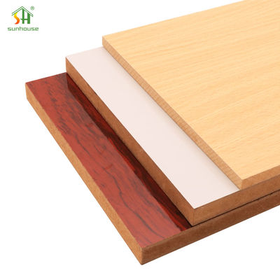 Good price Moisture Resistant Laminated MDF Melamine MDF Board for Interior Exterior Decoration Use online
