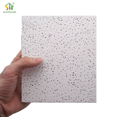 Good price Mineral Fiber Ceiling Tile Board Interior Exterior Decoration Use for Building Construction Application Use online