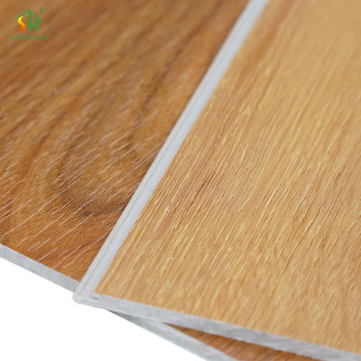 Waterproof Rigid Core SPC Click Flooring Plank for Interior Exterior Decoration Use