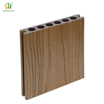 قیمت خوب کفپوش ضد لغزش WPC در فضای باز 145x20mm با بافت برجسته آنلاین