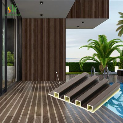 Good price Fire Retardant Recycled WPC Wall Panel for Hotel Office Wall Decoration online