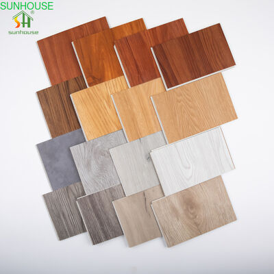Waterproof Click Lock Rigid Core SPC Click Flooring Plank for Interior Exterior Decoration Use