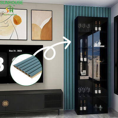 Good price 3D Embossed WPC Wall Panel for Villa Apartment Wall Renovation Application online