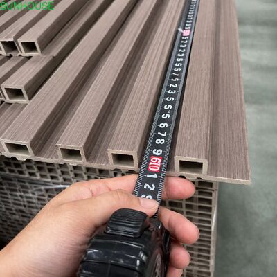 Good price Waterproof Hollow WPC Wall Panel for Modern Building Exterior Design Application online