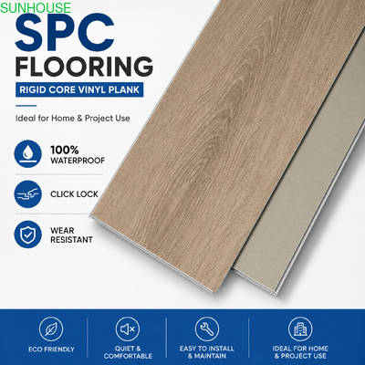 Good price SPC Flooring with IXPE or EVA Underlayment: Which Backing Should Buyers Choose online