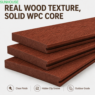 Good price Solid WPC Outdoor Decking Weight Container Loading And Landed Cost Guide For Buyers online