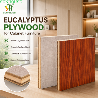 18mm Melamine Faced Plywood Dense Core Furniture Board Clean Cutting for Cabinets Wardrobes and CNC Processing