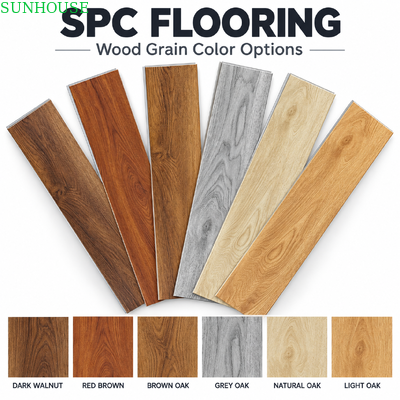 Good price Waterproof SPC Click Flooring Plank for Interior Exterior Decoration Use online