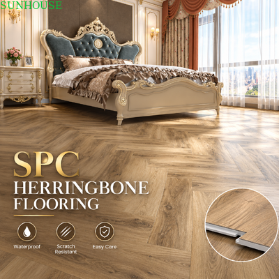 Good price SPC Click Flooring Compatible with Underfloor Heating System Rigid Core Vinyl Plank for European Residential Projects online